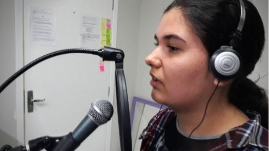 Aluna de Canto